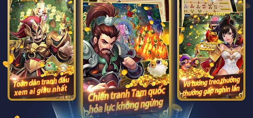 Nhân vật trong bắn cá Tam Quốc được biến tấu đa dạng